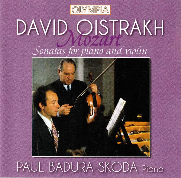 Давид Ойстрах, Пауль Бадура-Скода - Моцарт: Сонаты для ф-но и скрипки / David Oistrakh, Paul Badura-Scoda - Mozart: Sonatas for piano and violin