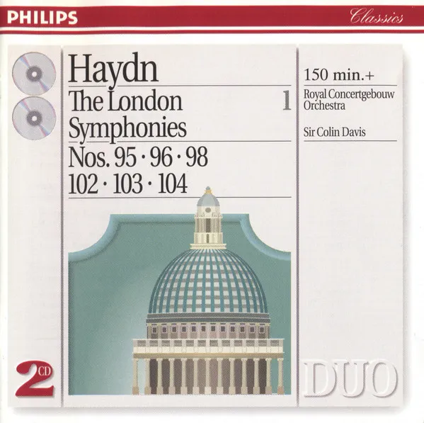 The London Symphonies, Vol. 1 (Nos. 95 · 96 · 98 · 102 · 103 · 104)