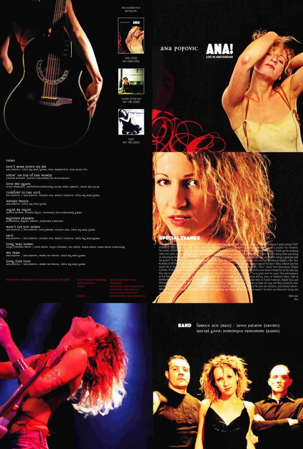 Ana! Live In Amsterdam