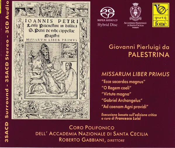 Missarum Liber Primus
