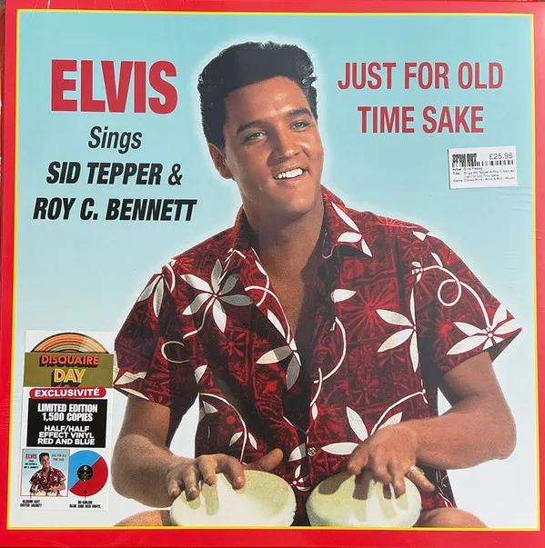 Sings Sid Tepper & Roy C. Bennett - Just For Old Time Sake (Limited Edition) (Half Blue/Half Red Effect Vinyl)