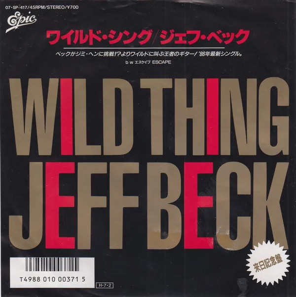 Wild Thing = ワイルド・シング