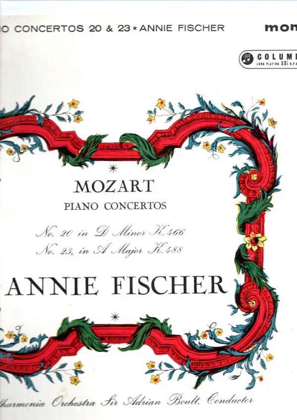 Piano Concertos No. 20 In D Minor K.466 / No. 23 In A Major K.488