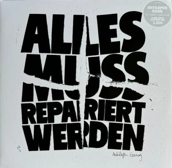 Alles muss repariert werden