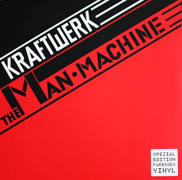 Kraftwerk: The Man-Machine (Red Vinyl, EN)  LP
