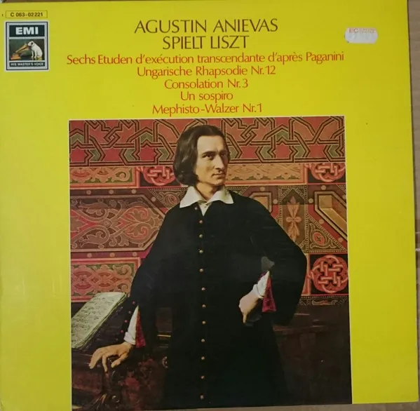 Sechs Etuden D'exécution Transcendante D'après Paganini - Ungarische Rhapsodie Nr. 12 -  Consolation Nr. 3 - Un Sospiro - Mephisto-Walzer Nr. 1