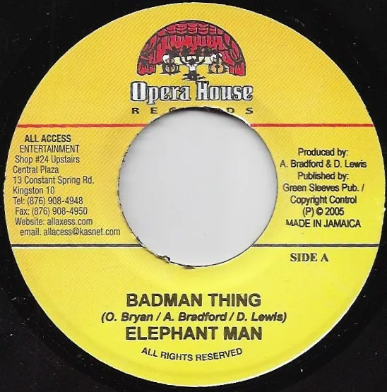 Badman Thing / Sen Gal Come