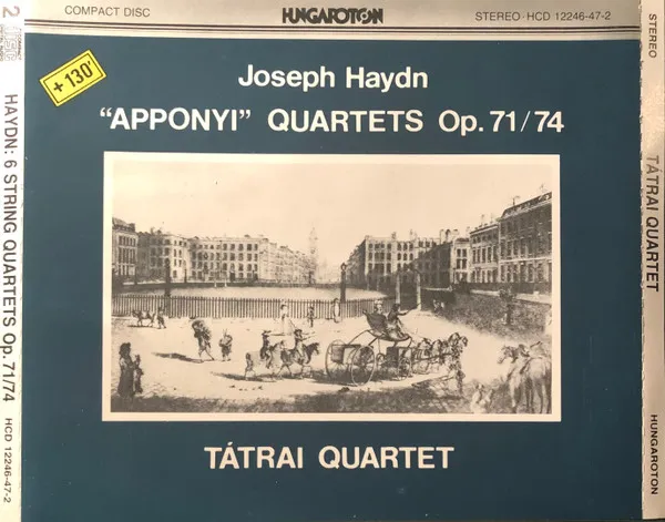 "Apponyi" Quartets Op.71/74