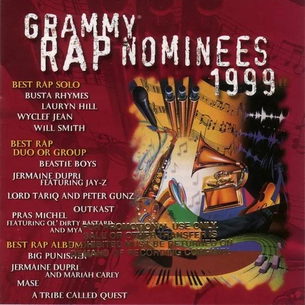 GRAMMY RAP NOMINEES 1999