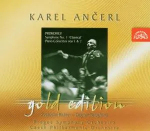 Ančerl Gold Edition 10 Prokofjev: Symfonie č. 1 D dur, Koncerty pro klavír a orchestr č. 1 a 2