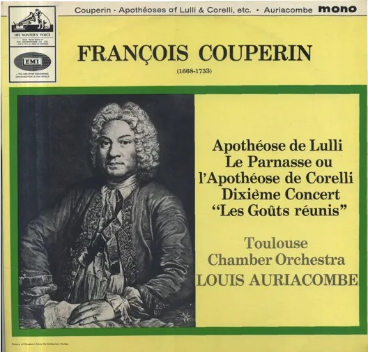 Apothéoses Of Lulli & Corelli, Etc.