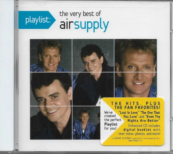 Playlist: The Very Best Of Air Supply