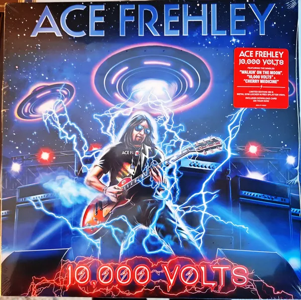 10,000 Volts (180g) (Limited Edition) (Metal Gym Locker W/ Red Splatter Vinyl)