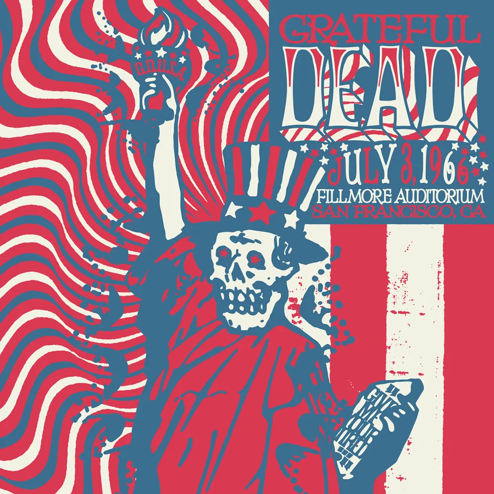 Grateful Dead:  Fillmore Auditorium, San Francisco, Ca, 7/3/66