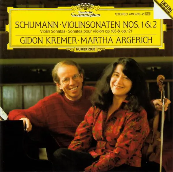 Violinsonaten Nos. 1 & 2 = Violin Sonatas = Sonates Pour Violon Op. 105 & Op. 121