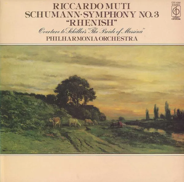 Symphony No. 3 "Rhenish"  / Overture To Schiller's "The Bride Of Messina"