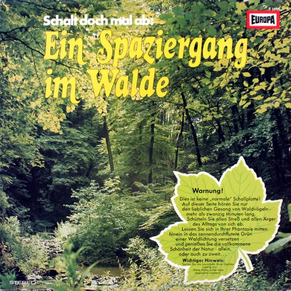 Schalt Doch Mal Ab: Ein Spaziergang Im Wald / Träumen Am Strand