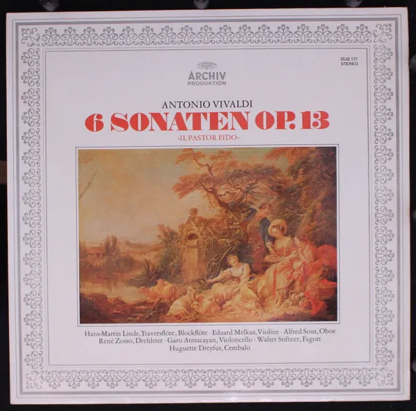 6 Sonaten Op. 13 »Il Pastor Fido«