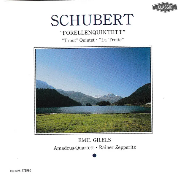 "Forellenquintett" = "Trout" Quintet = "La Truite"