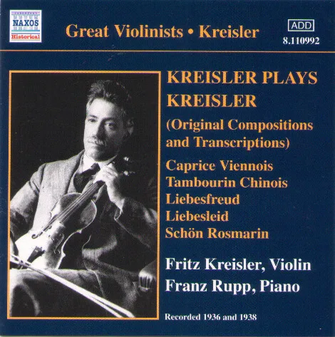 Kreisler spielt Kreisler