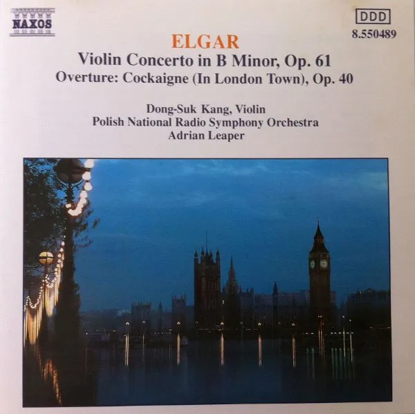 Violin Concerto In B Minor, Op. 61 / Overture: Cockaigne (In London Town), Op. 40