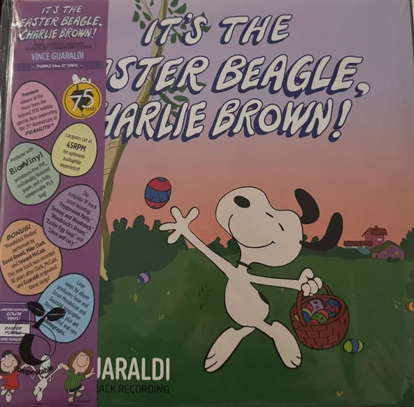 It's The Easter Beagle, Charlie Brown (75th Anniversary Edition) (Limited Edition) (Purple Vinyl) (45 RPM)