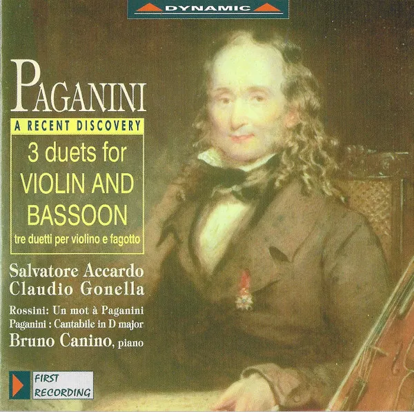 Three Duets For Violin And Bassoon