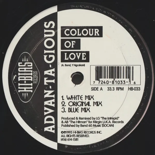 Colour Of Love / Paradise