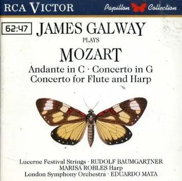 Andante In C Concerto In G Concerto For Flute And Harp