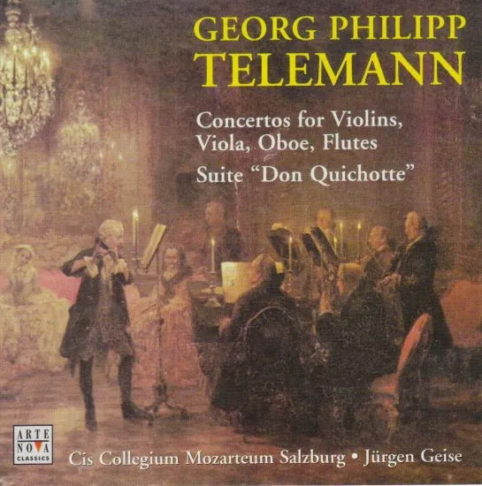 Concertos For Violins, Viola, Oboe, Flutes - Suite "Don Quichotte"