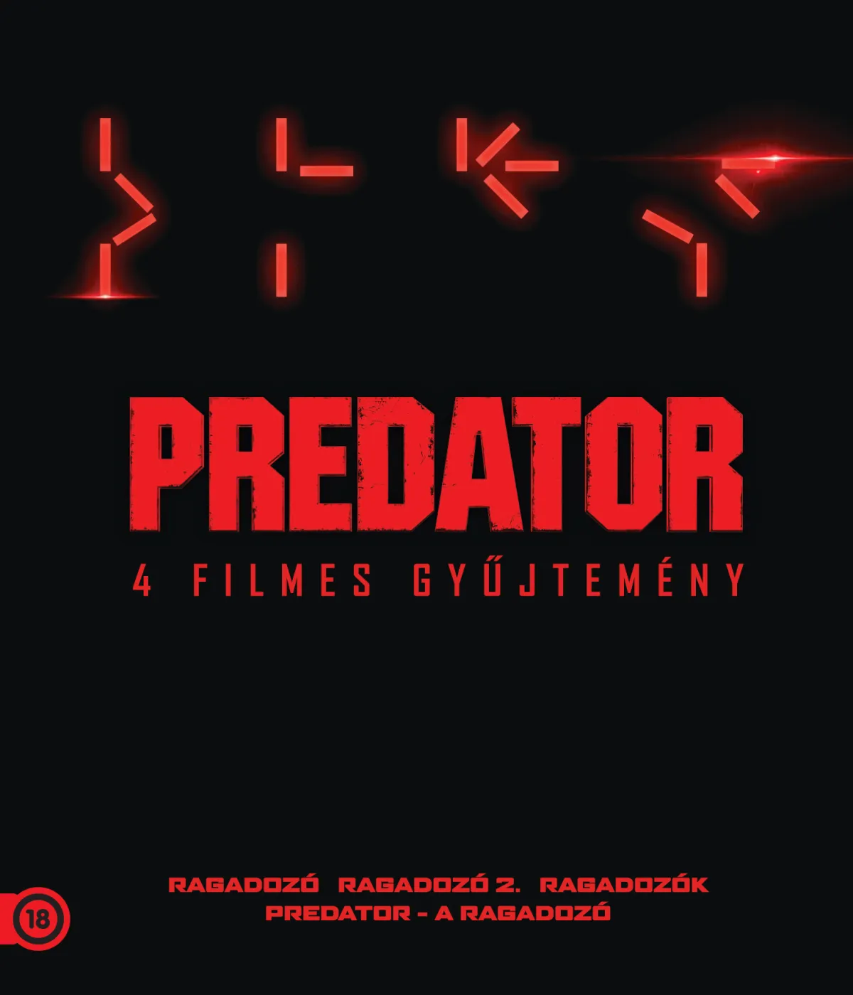 Predator 4 filmes gyűjtemény BD (HU)