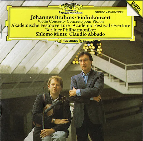 Violinkonzert = Violin Concerto = Concerto Pour Violon / Akademische Festouvertüre = Academic Festival Overture