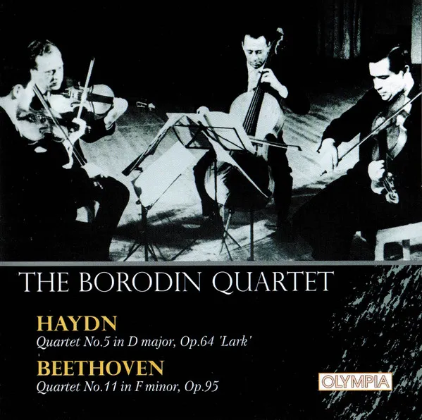 Haydn: String Quartet No 5 In D Major, Op.64 “The Lark” & Beethoven: String Quartet No 11 In F Minor, Op.95 “Serioso”