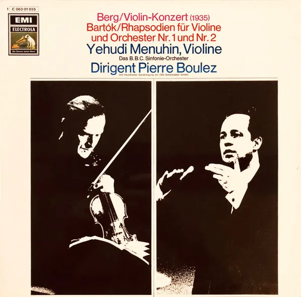 Violin-Konzert (1935) / Rhapsodien Für Violine Und Orchester Nr. 1 Und Nr. 2
