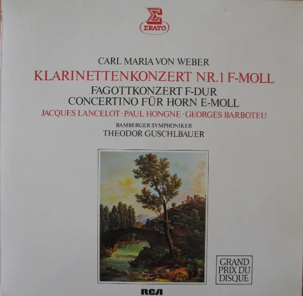 Klarinettenkonzert F-dur, Fagottkonzert F-dur, Concertino Für Horn E-moll