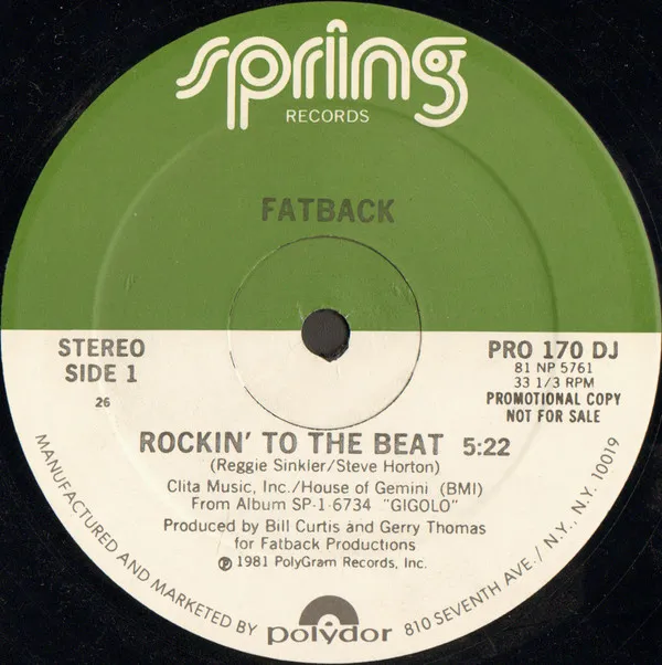 Rockin' To The Beat