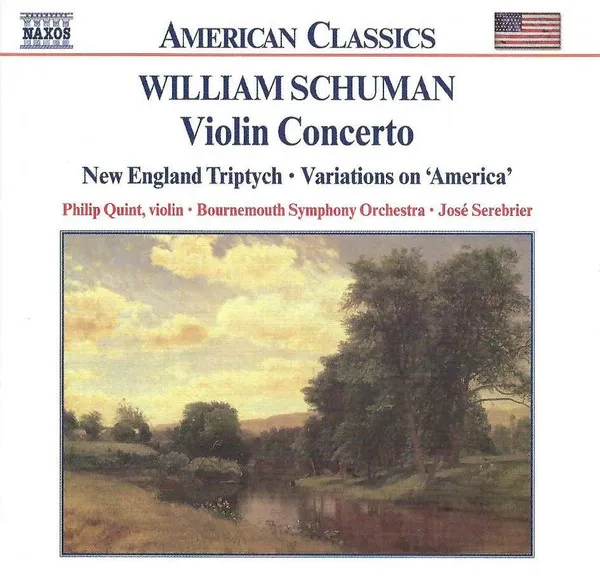 Violin Concerto • New England Triptych • Variations On 'America'