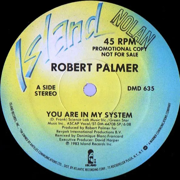 You Are In My System