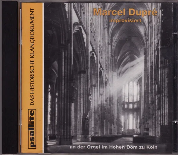 Improvisiert An Der Großen Orgel Im Hohen Dom Zu Köln