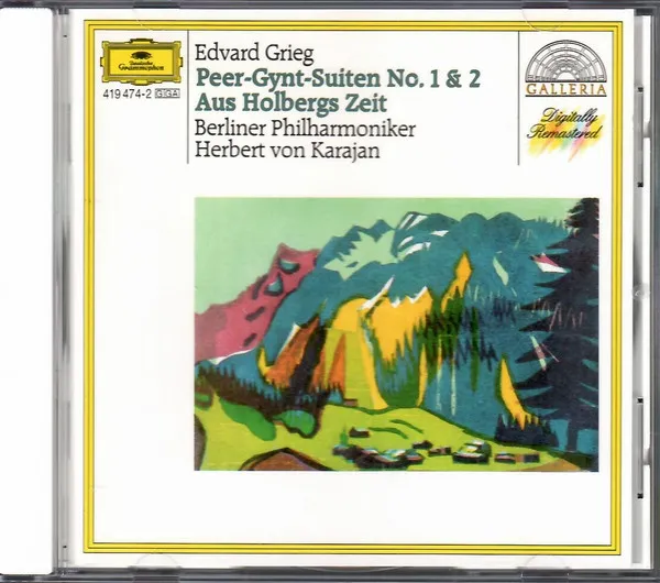 Peer-Gynt-Suiten No. 1 & 2 / Aus Holbergs Zeit / Sigurd Jorsalfar