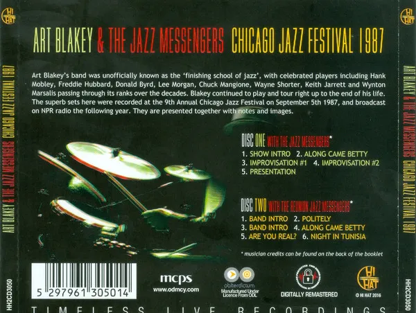 Chicago Jazz Festival 1987