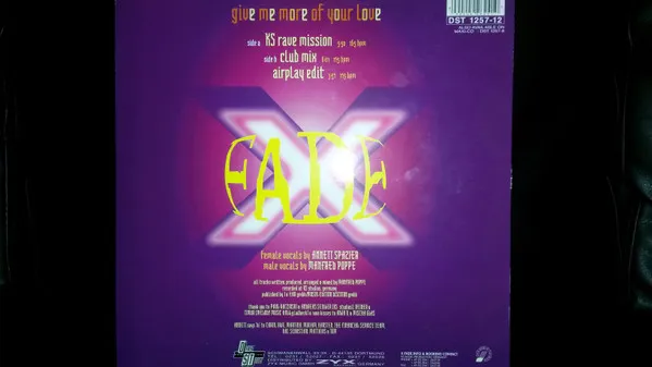 Give Me More Of Your Love