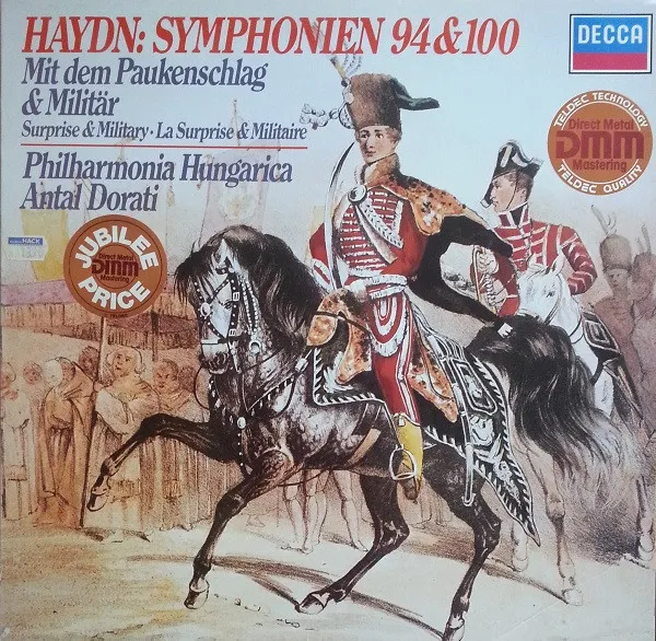 Symphonien 94 & 100 (Mit Dem Paukenschlag & Militär)