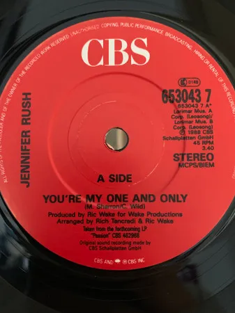 You're My One And Only