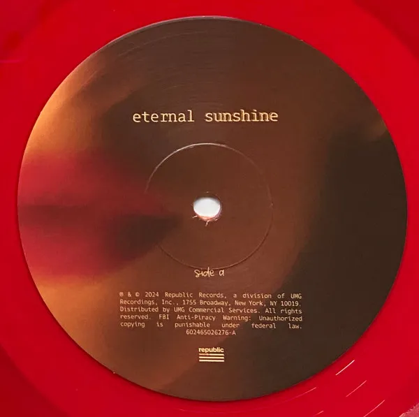 Eternal Sunshine (Cover No. 4) (Red Vinyl)
