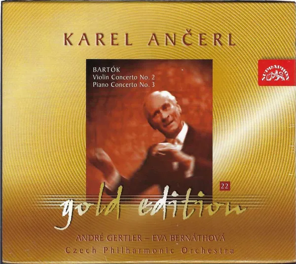 Ančerl Gold Edition 22 Bartók : Koncerty pro housle a orchestr