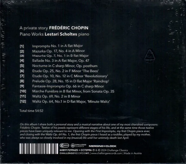 A Private Story Frédéric Chopin Piano Works