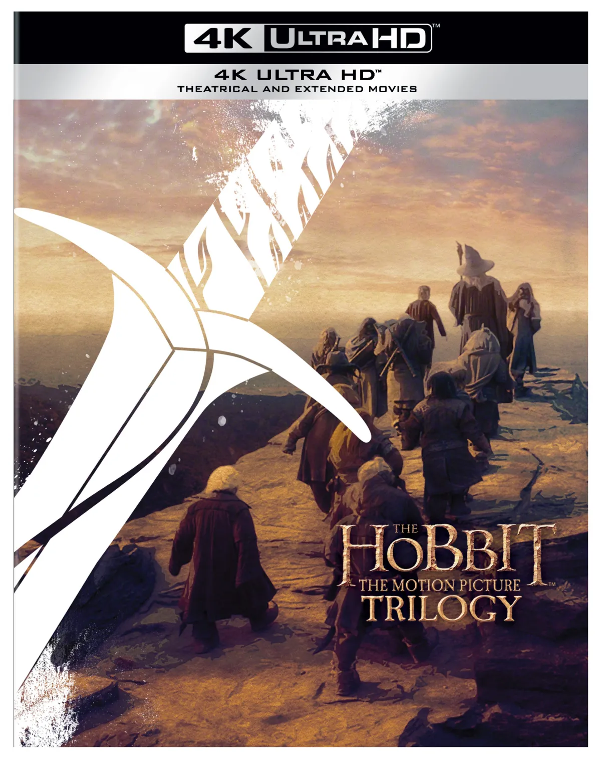 Hobit filmová trilogie: prodloužená a kinová verze 6BD (UHD)