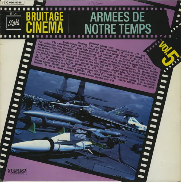 Bruitage Cinéma Vol. 5 - Armées De Notre Temps