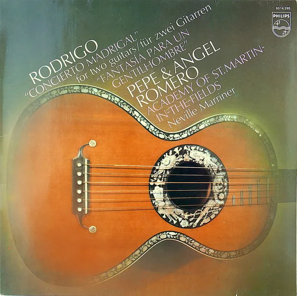 Concierto Madrigal (For Two Guitars / Für Zwei Gitarren) / Fantasía Para Un Gentilhombre